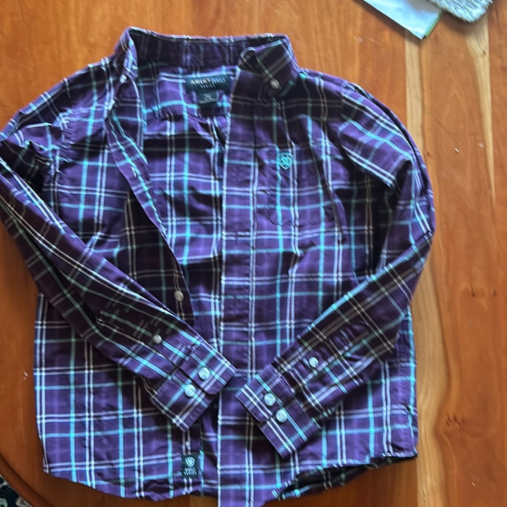 Ariat Pro Series Kids’ Button Down Shirt